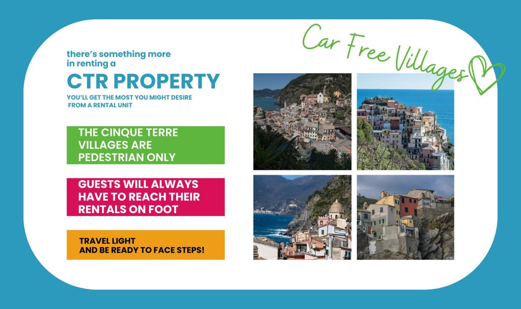 Liersena Sea View Mini Villa With Ac Manarola Bagian luar foto